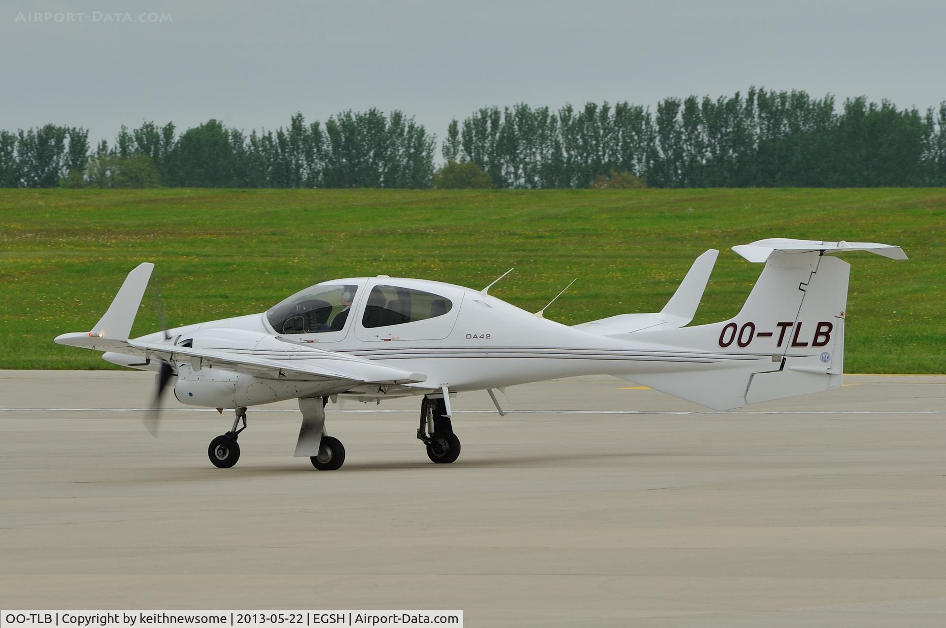 OO-TLB, 2007 Diamond DA-42 Twin Star C/N 42.230, Very short visit !