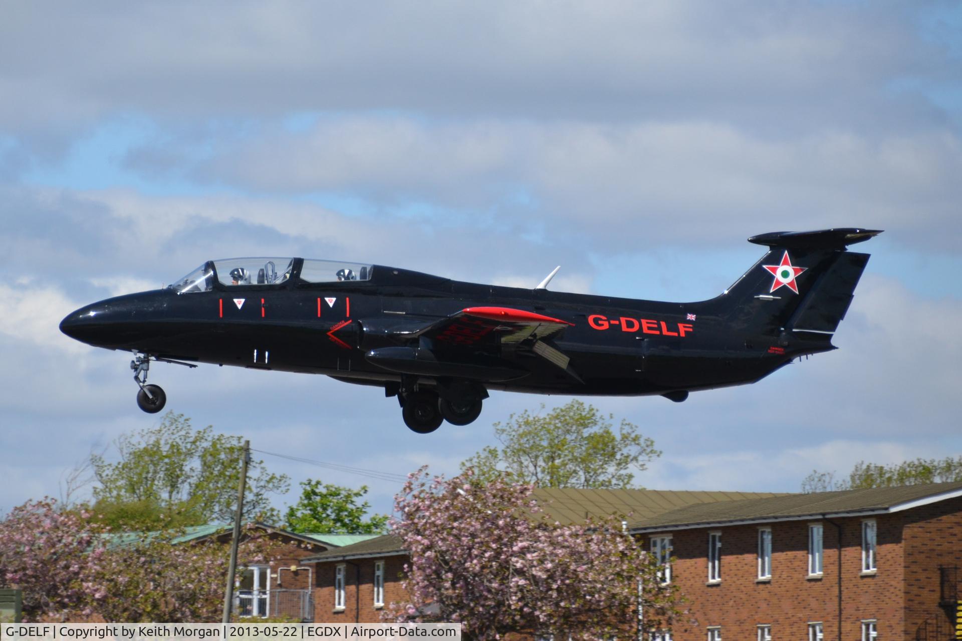 G-DELF, 1971 Aero L-29 Delfin C/N 194555, G-DELF Taken at St Athan in New Markings