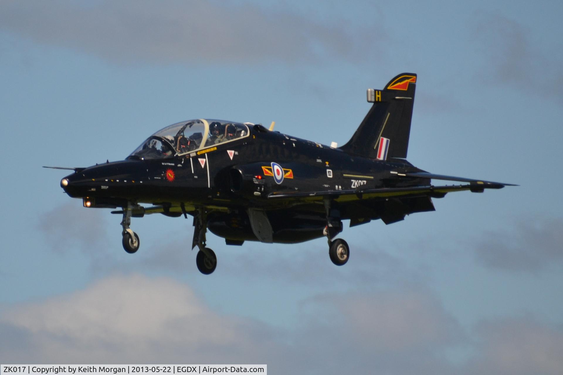 ZK017, 2008 British Aerospace Hawk T2 C/N RT008/1246, ZK017 Hawk T.2 taken at St Athan doing a Touch and Go