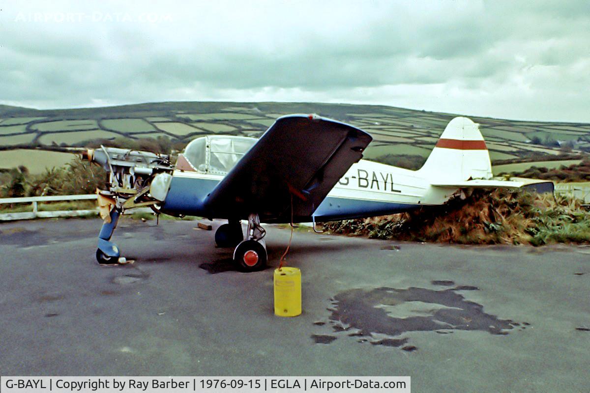 G-BAYL, 1948 Nord 1203/6 C/N 161, Nord N.1203 Norecrin VI [161] Bodmin~G 15/09/1976
