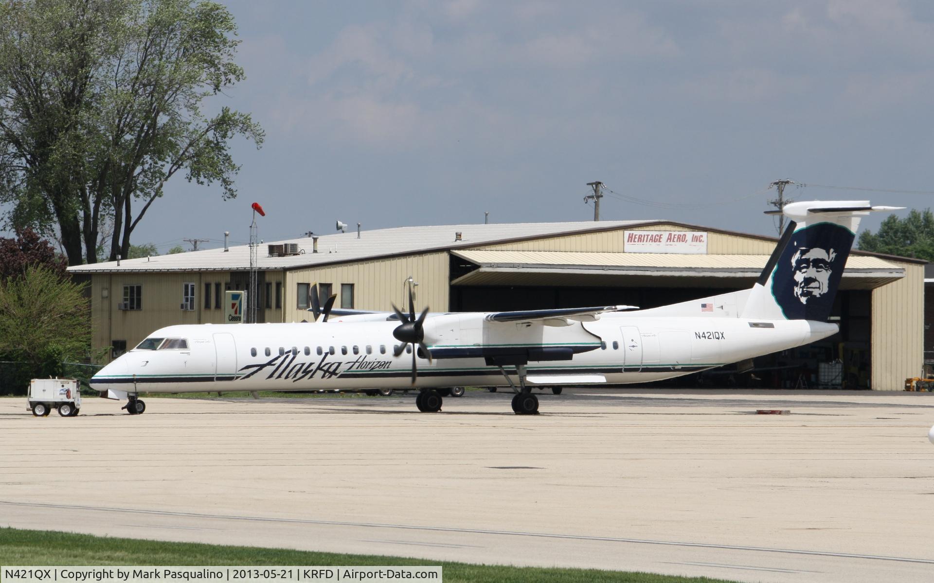 N421QX, 2007 De Havilland Canada DHC-8-402 Dash 8 C/N 4149, DHC-8-400