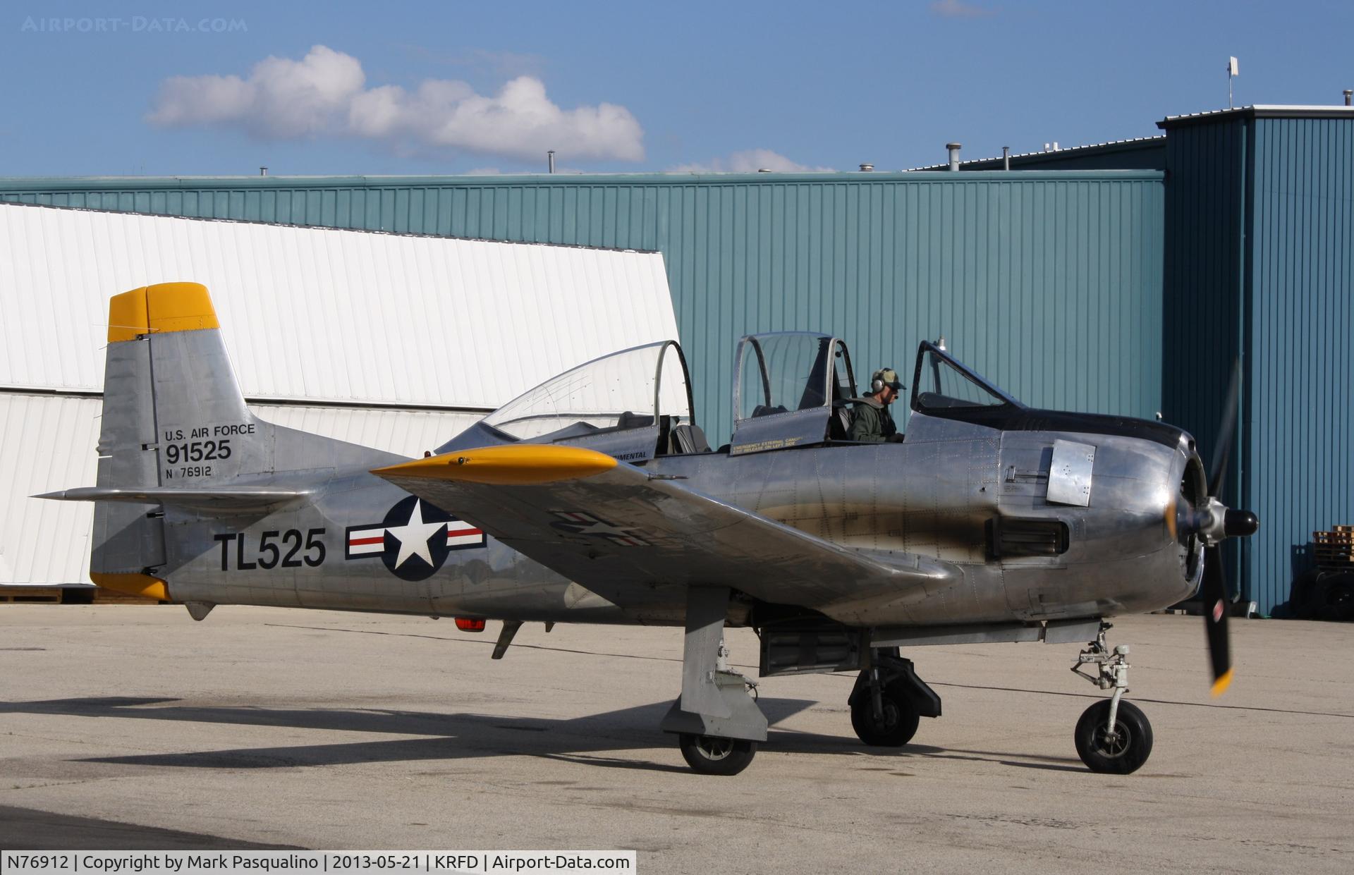 N76912, 1949 North American T-28A Trojan C/N 159-37, North American T-28A