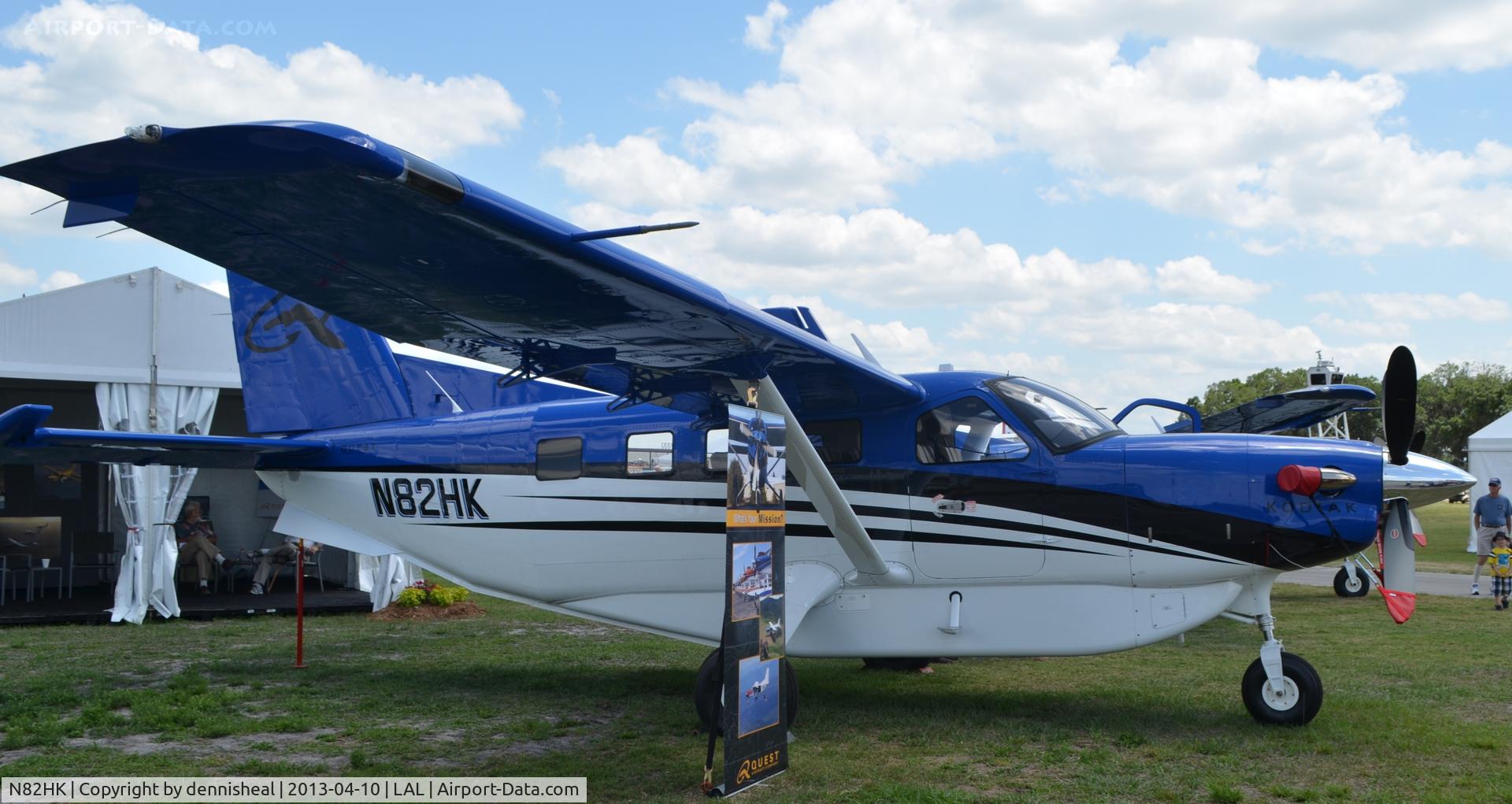 N82HK, 2012 Quest Kodiak 100 C/N 100-0082, 2012 QUEST AIRCRAFT CO LIC KODIAK 100 AT SUN N FUN
