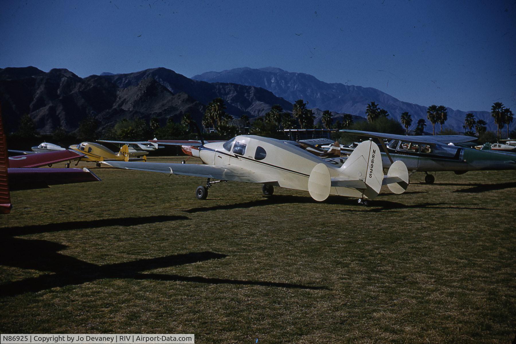 N86925, 1946 Bellanca 14-13 Cruisair Senior C/N 1287, My dad owned this plane in California in the late 50's.