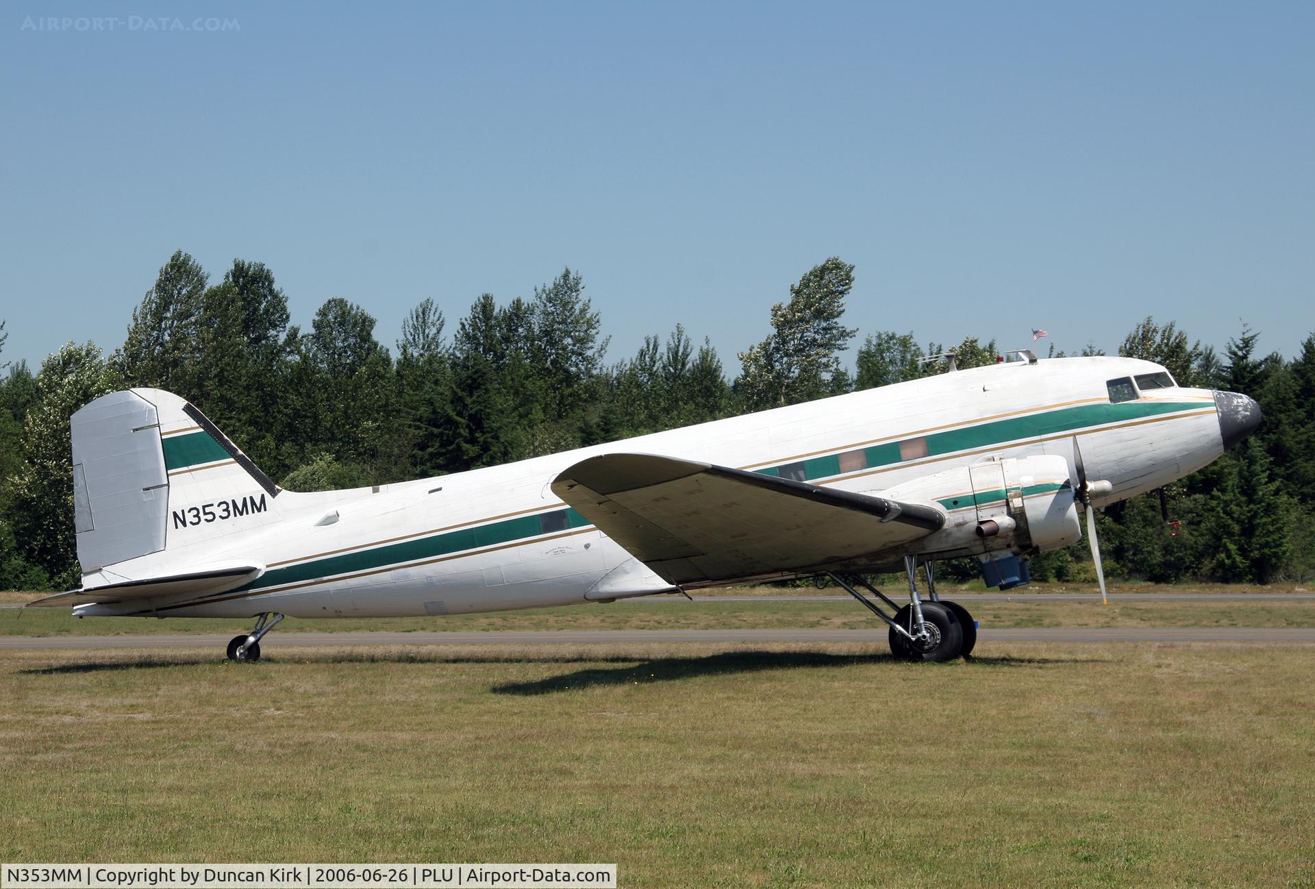 N353MM, 1943 Douglas DC-3A-S1C3G (C-53D) C/N 11665, Now repainted