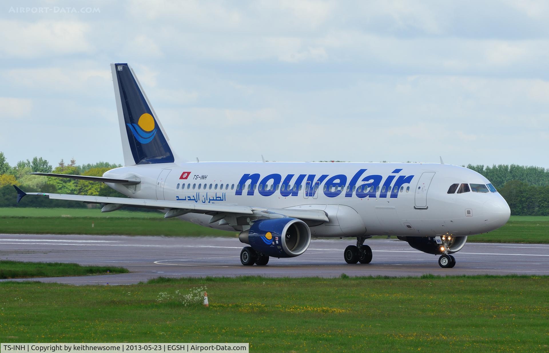 TS-INH, 1991 Airbus A320-211 C/N 157, First visit !