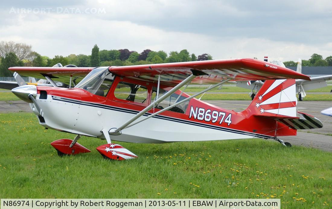N86974, 1974 Bellanca 8KCAB Decathlon C/N 145-74, 23 rd Stampe Fly in.