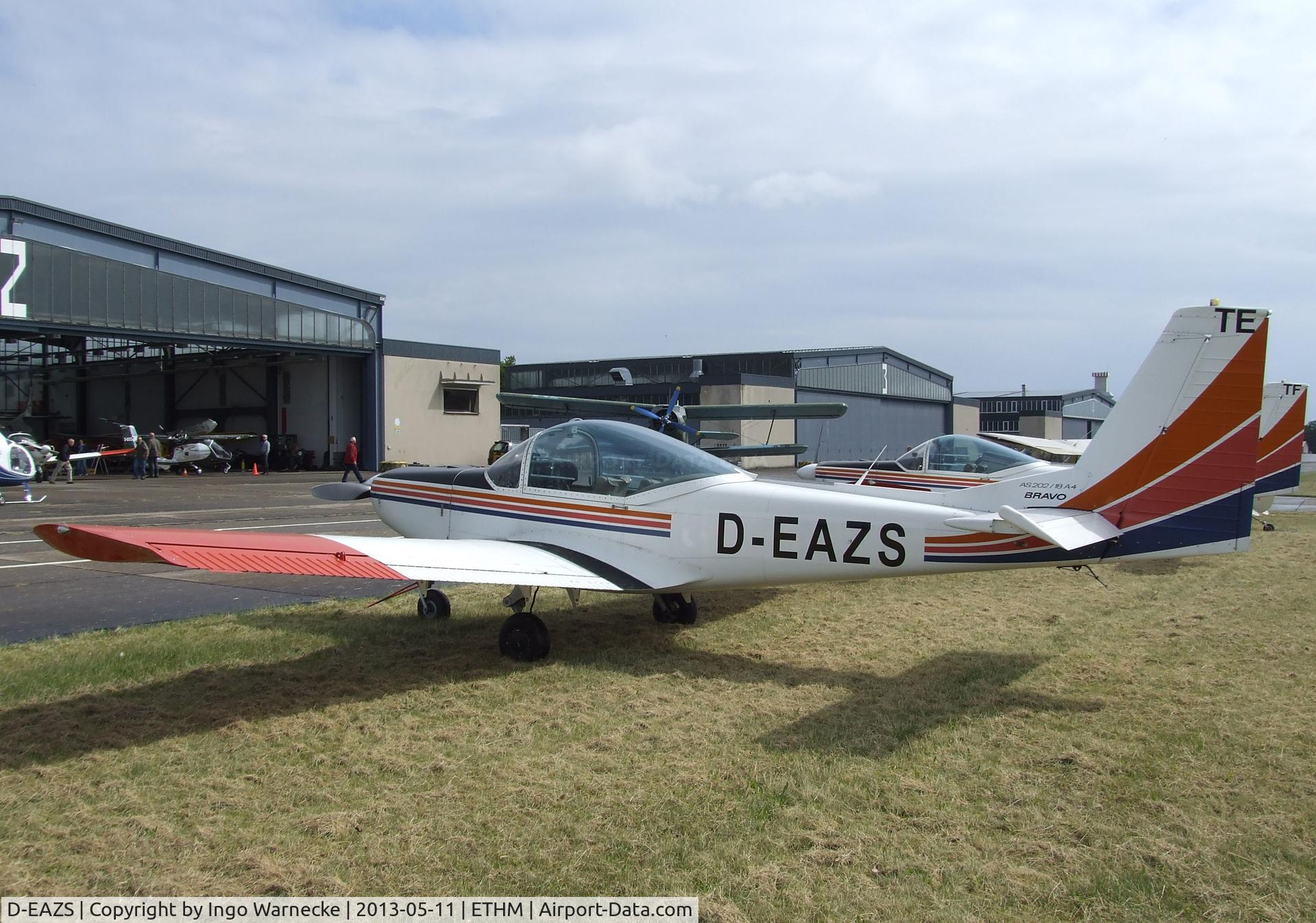 D-EAZS, 1987 FFA AS-202/18A-4 Bravo C/N 224, FFA AS-202/18A4 Bravo during an open day at the Fliegendes Museum Mendig (Flying Museum) at former German Army Aviation base, now civilian Mendig airfield