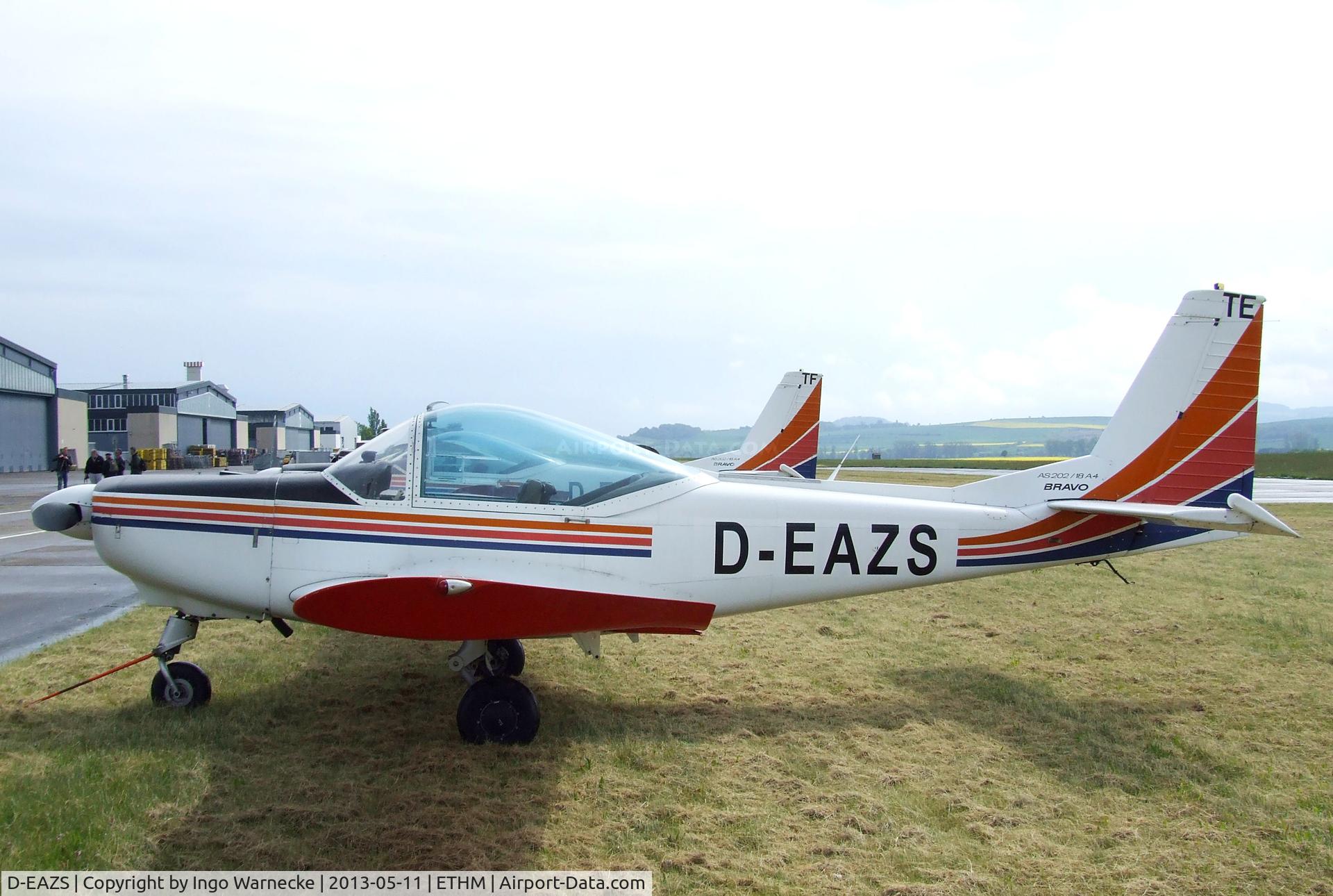 D-EAZS, 1987 FFA AS-202/18A-4 Bravo C/N 224, FFA AS-202/18A4 Bravo during an open day at the Fliegendes Museum Mendig (Flying Museum) at former German Army Aviation base, now civilian Mendig airfield