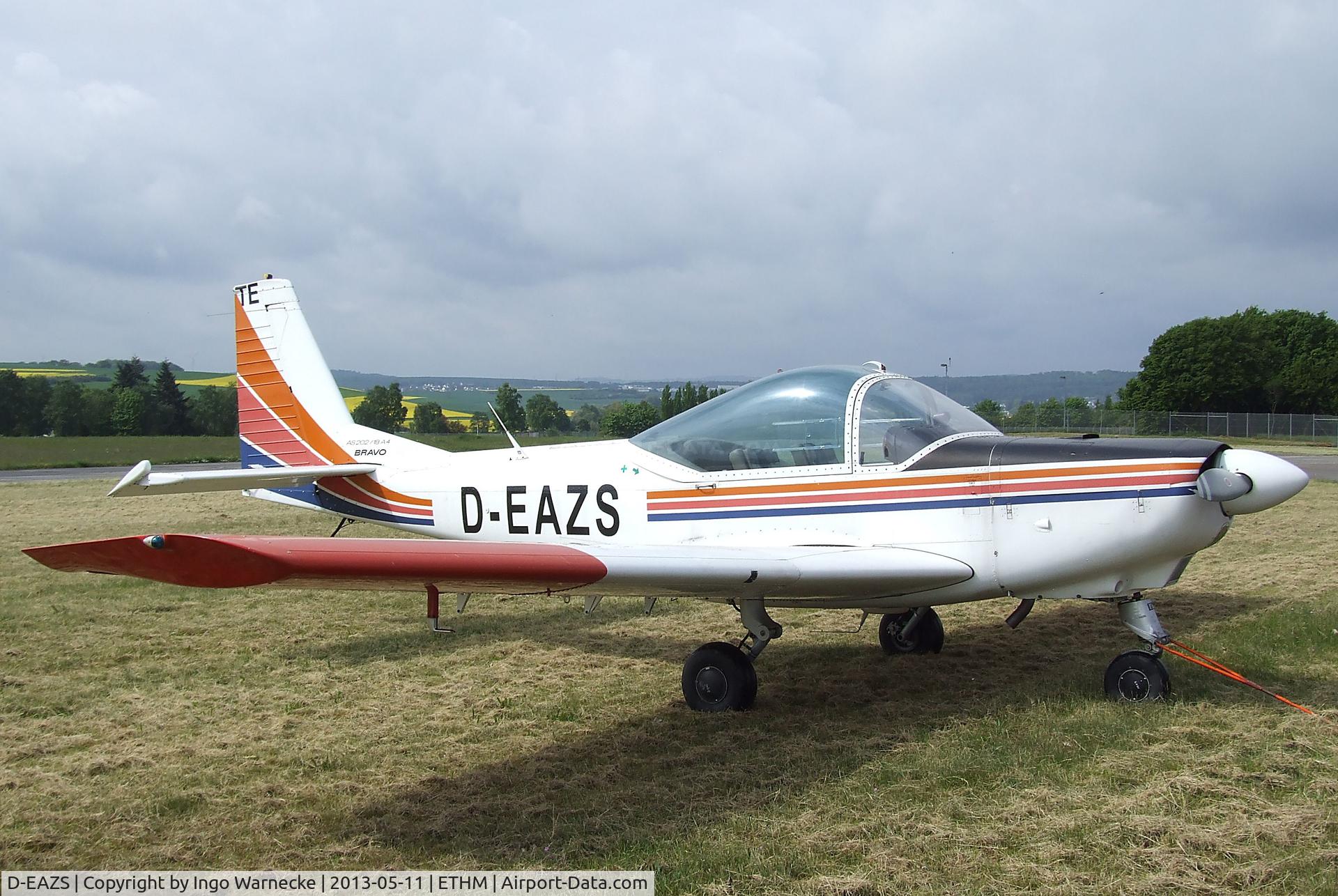 D-EAZS, 1987 FFA AS-202/18A-4 Bravo C/N 224, FFA AS-202/18A4 Bravo during an open day at the Fliegendes Museum Mendig (Flying Museum) at former German Army Aviation base, now civilian Mendig airfield
