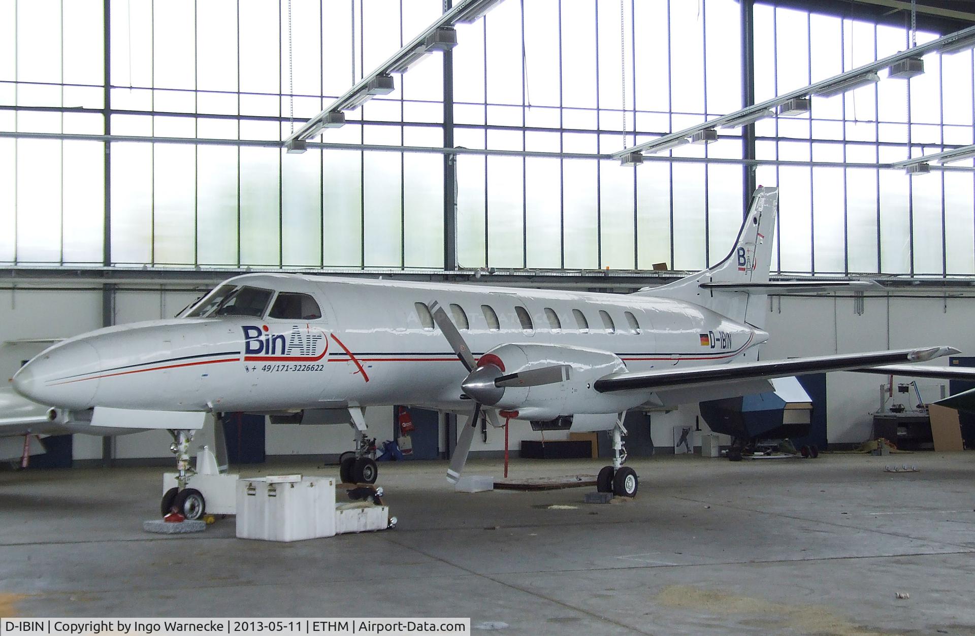 D-IBIN, 1978 Swearingen SA-226TC Merlin II C/N TC-252, Swearingen SA.226-TC Metro II of BinAir during an open day at the Fliegendes Museum Mendig (Flying Museum) at former German Army Aviation base, now civilian Mendig airfield
