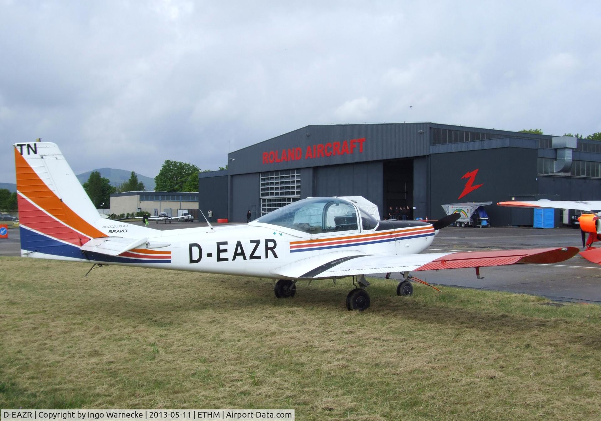 D-EAZR, 1988 FFA AS-202/18A-4 Bravo C/N 233, FFA AS-202/18A4 Bravo during an open day at the Fliegendes Museum Mendig (Flying Museum) at former German Army Aviation base, now civilian Mendig airfield