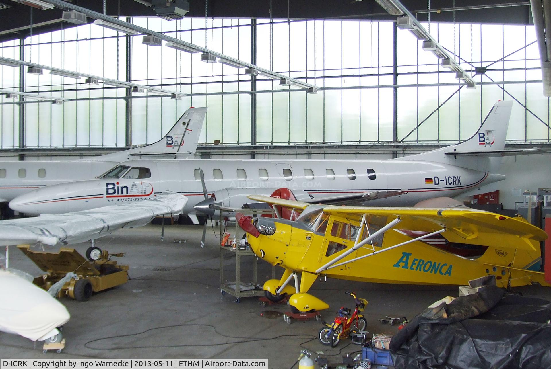 D-ICRK, 1980 Swearingen SA-226TC Metro II C/N TC-333, Swearingen SA.226-TC Metro II of BinAir during an open day at the Fliegendes Museum Mendig (Flying Museum) at former German Army Aviation base, now civilian Mendig airfield
