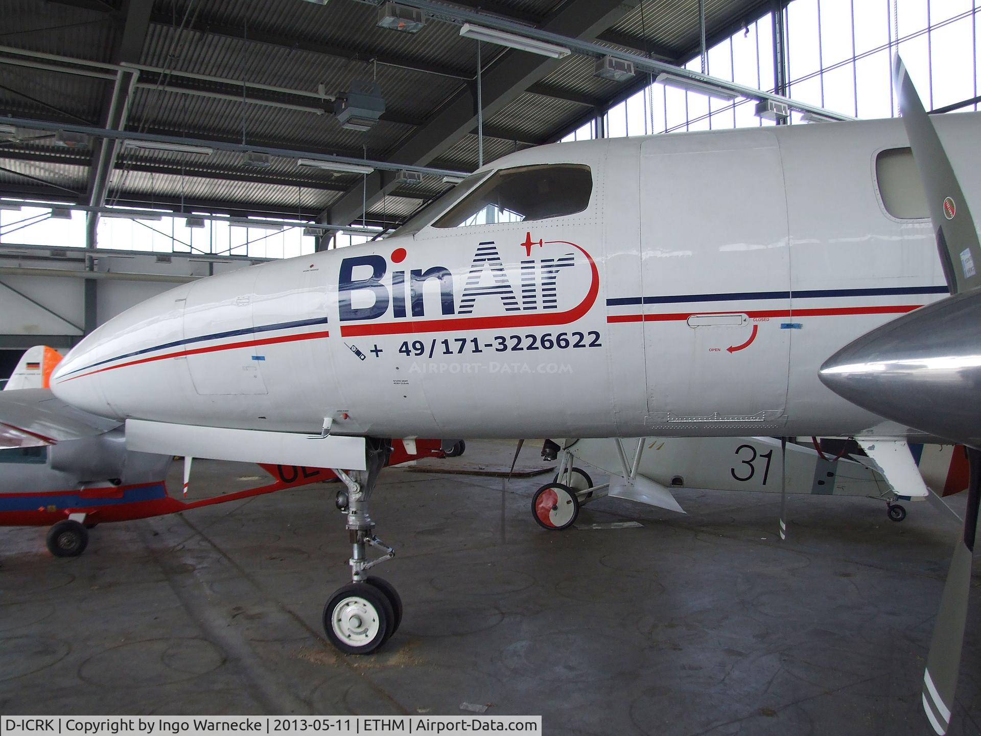 D-ICRK, 1980 Swearingen SA-226TC Metro II C/N TC-333, Swearingen SA.226-TC Metro II of BinAir during an open day at the Fliegendes Museum Mendig (Flying Museum) at former German Army Aviation base, now civilian Mendig airfield