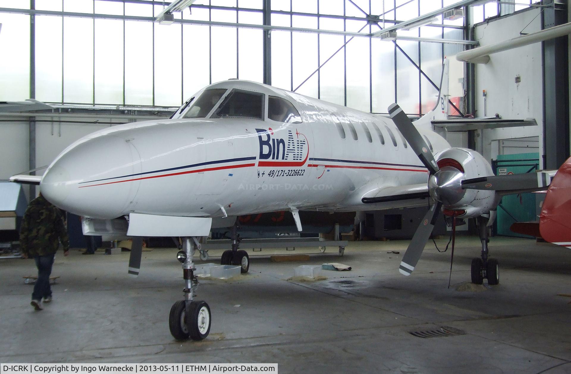 D-ICRK, 1980 Swearingen SA-226TC Metro II C/N TC-333, Swearingen SA.226-TC Metro II of BinAir during an open day at the Fliegendes Museum Mendig (Flying Museum) at former German Army Aviation base, now civilian Mendig airfield