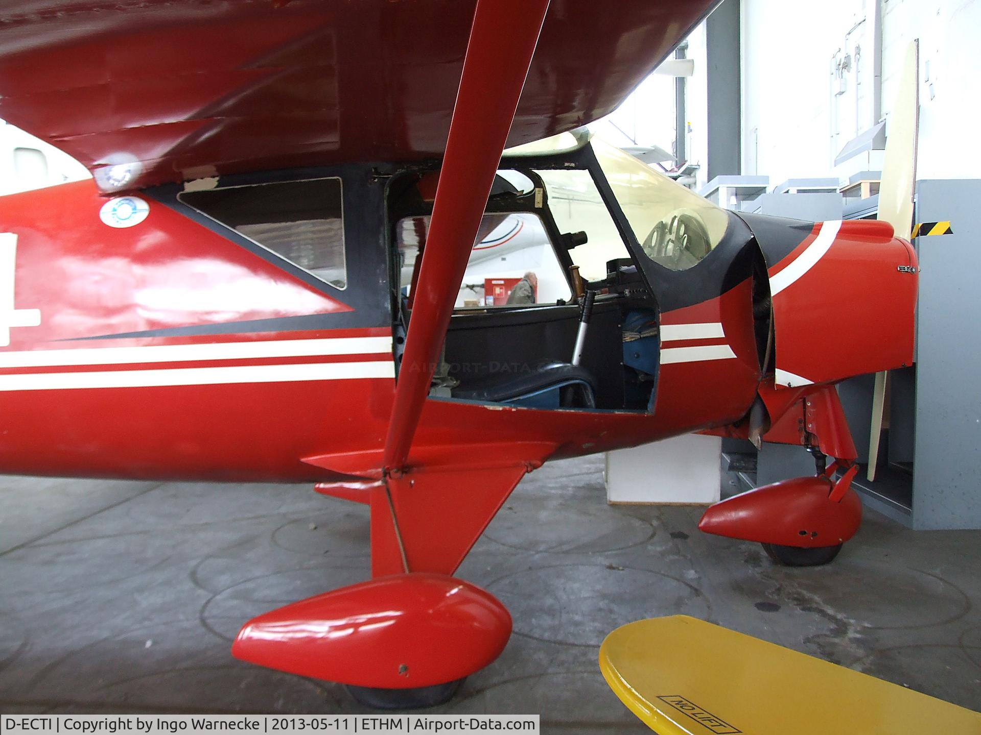 D-ECTI, 1960 Putzer Elster B C/N 18, Pützer Elster B during an open day at the Fliegendes Museum Mendig (Flying Museum) at former German Army Aviation base, now civilian Mendig airfield