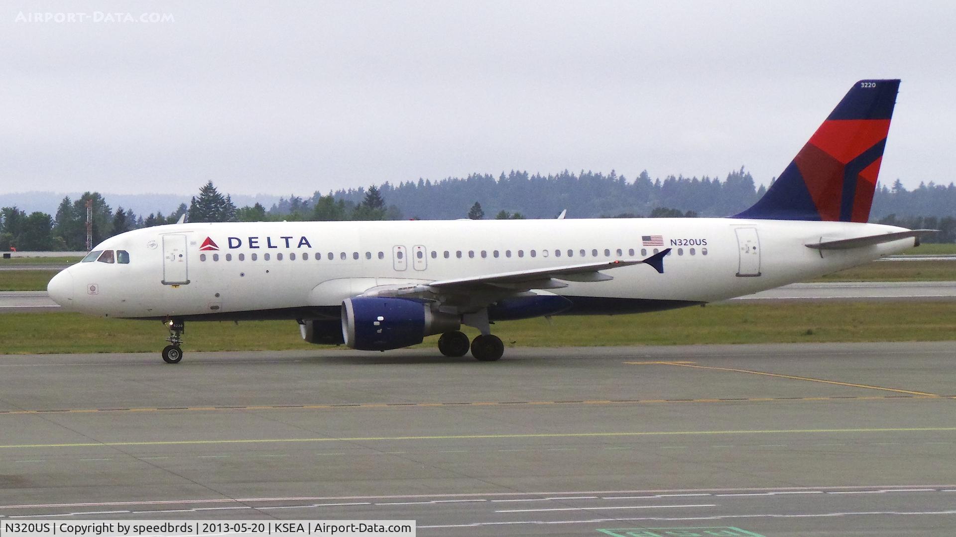 N320US, 1991 Airbus A320-211 C/N 213, Delta Airlines A320