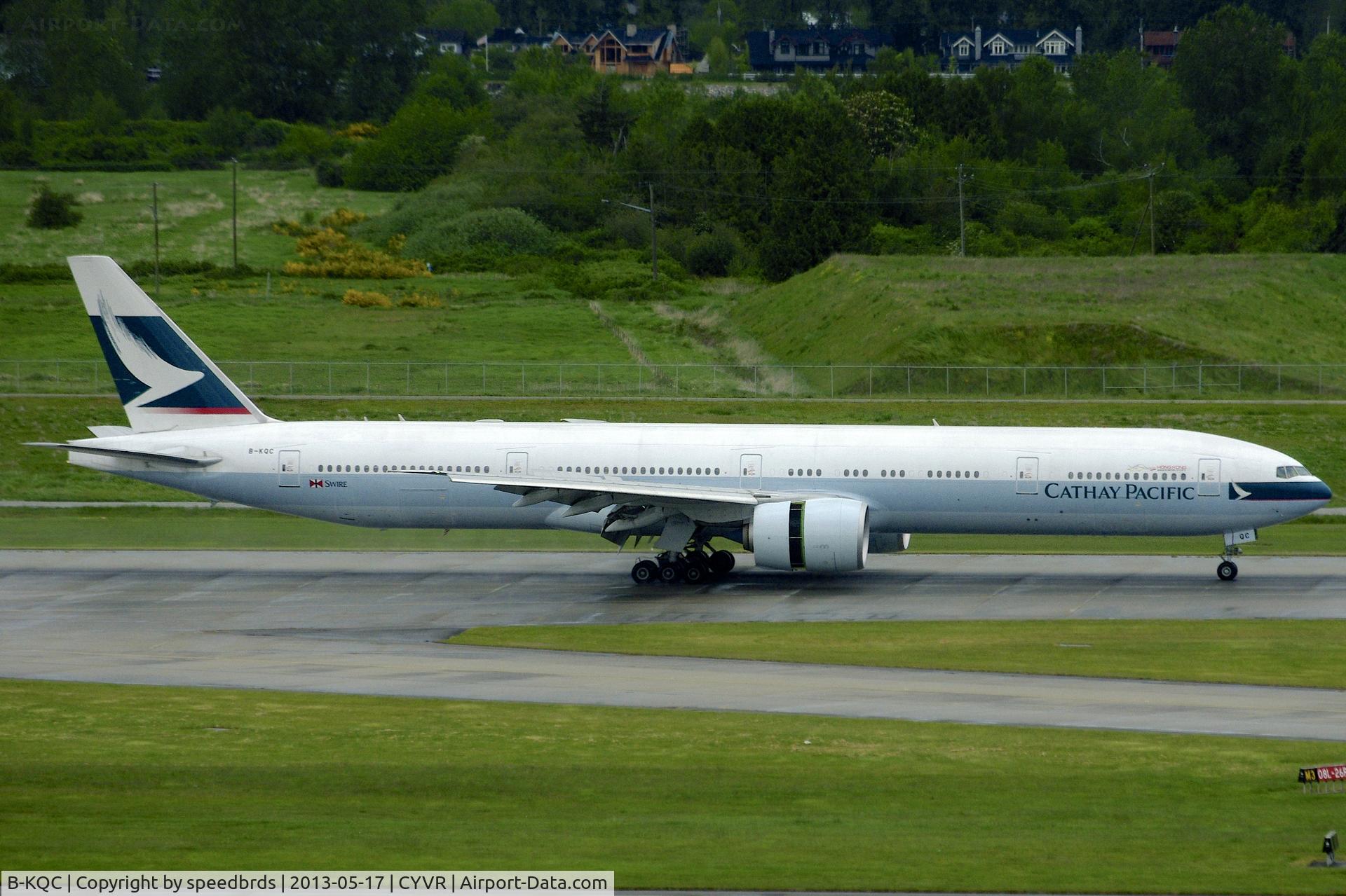 B-KQC, 2012 Boeing 777-367/ER C/N 39236, Cathay Pacific 777