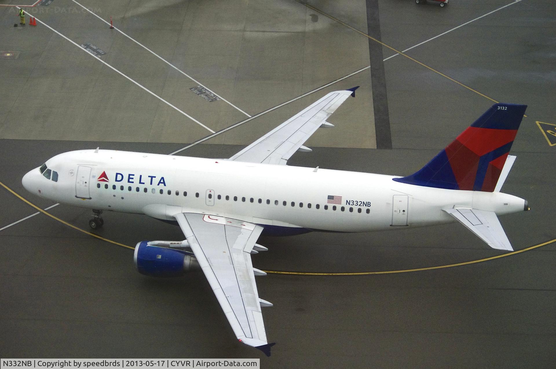 N332NB, 2001 Airbus A319-114 C/N 1570, Delta Airlines A319