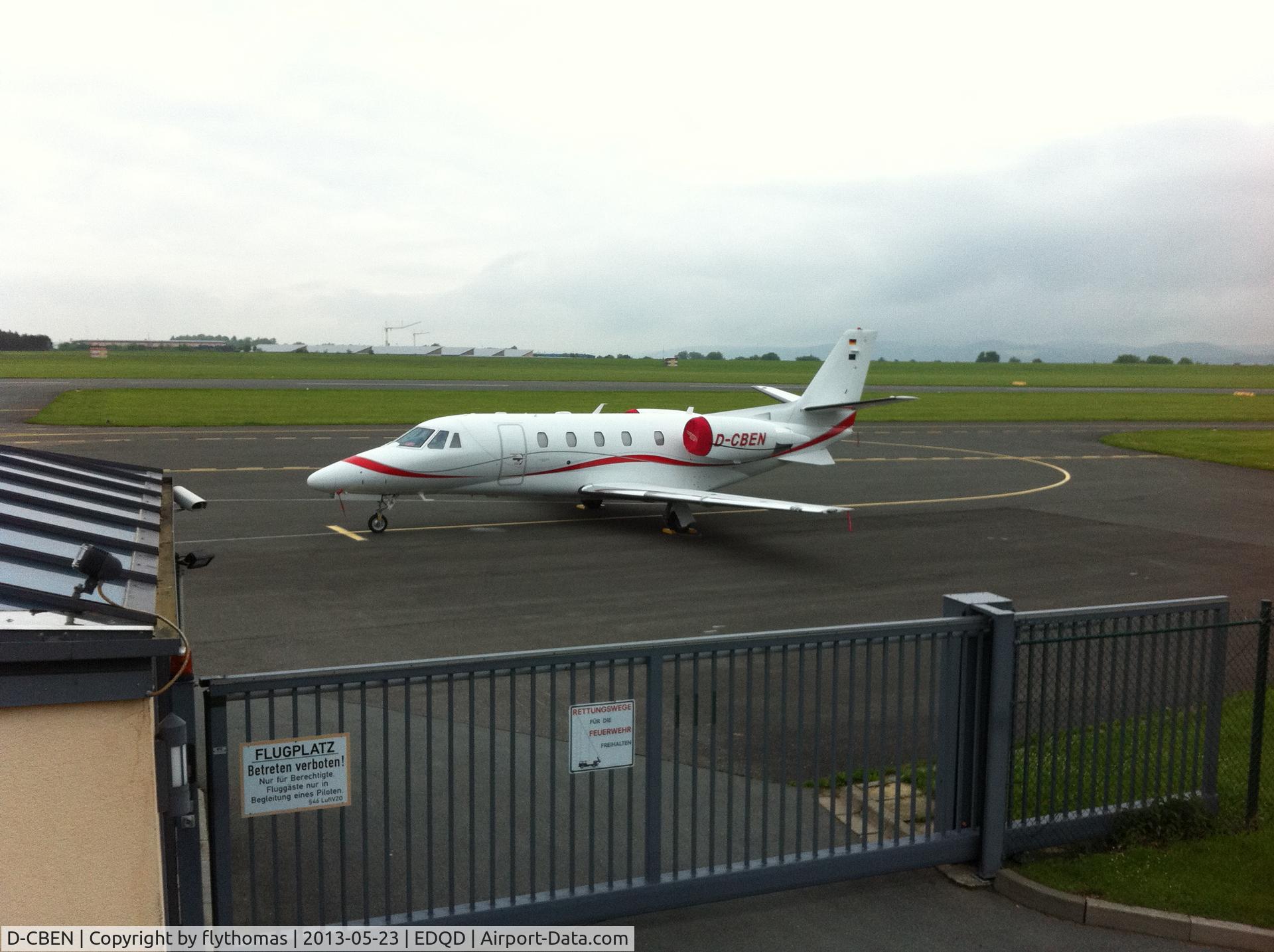 D-CBEN, 2011 Cessna 560XL Citation XLS C/N 560-6089, D-CBEN Bayreuth Bindlacher Berg
