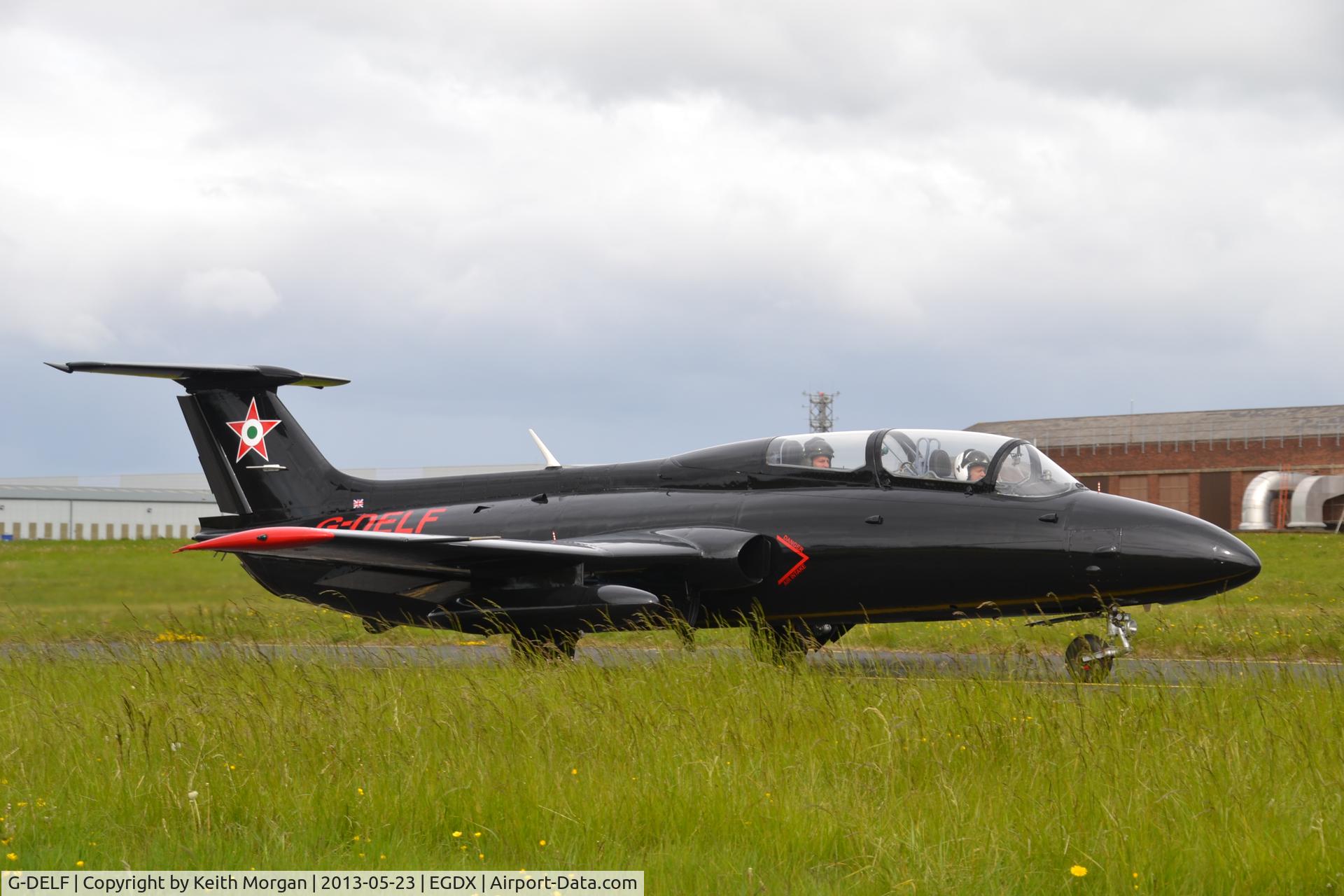 G-DELF, 1971 Aero L-29 Delfin C/N 194555, G-DELF Taxi for Departure for New Home in Hungary