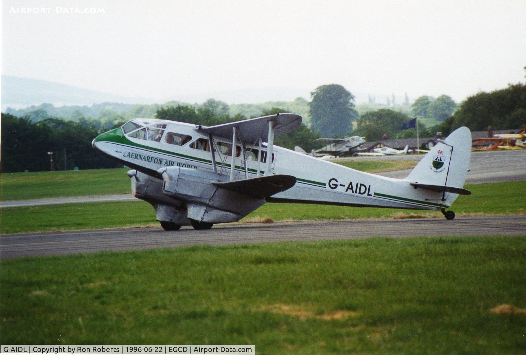 G-AIDL, 1946 De Havilland DH-89A Dominie/Dragon Rapide 6 C/N 6968, Woodford Airshow