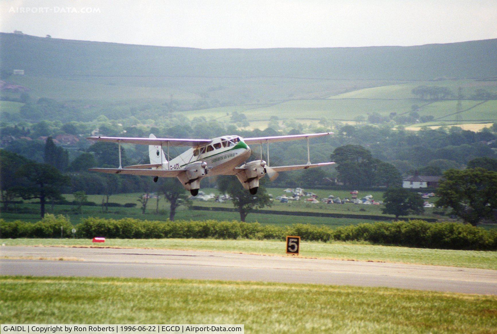 G-AIDL, 1946 De Havilland DH-89A Dominie/Dragon Rapide 6 C/N 6968, Woodford Airshow