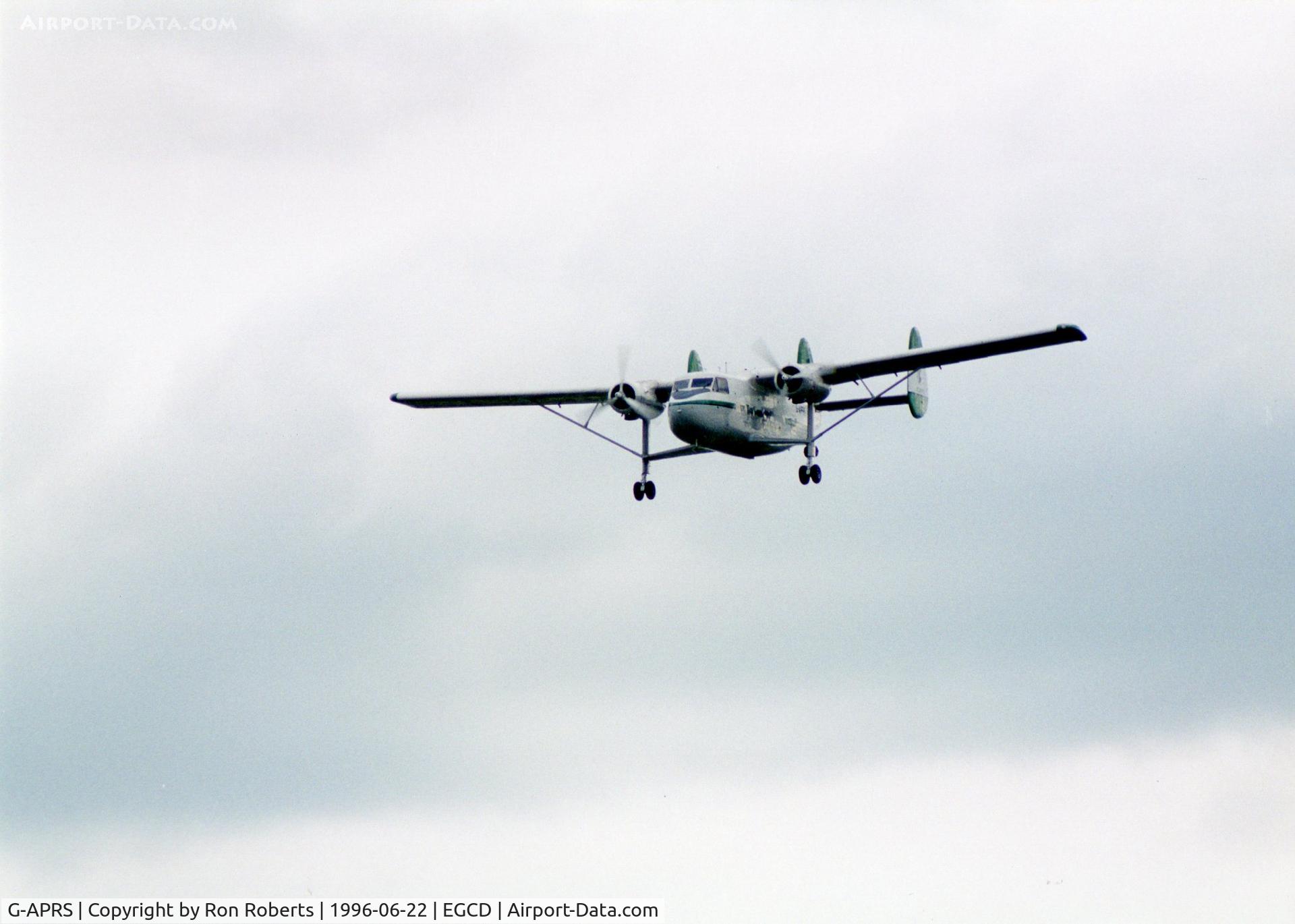 G-APRS, 1959 Scottish Aviation Twin Pioneer CC.2 C/N 561, Woodford Airshow
