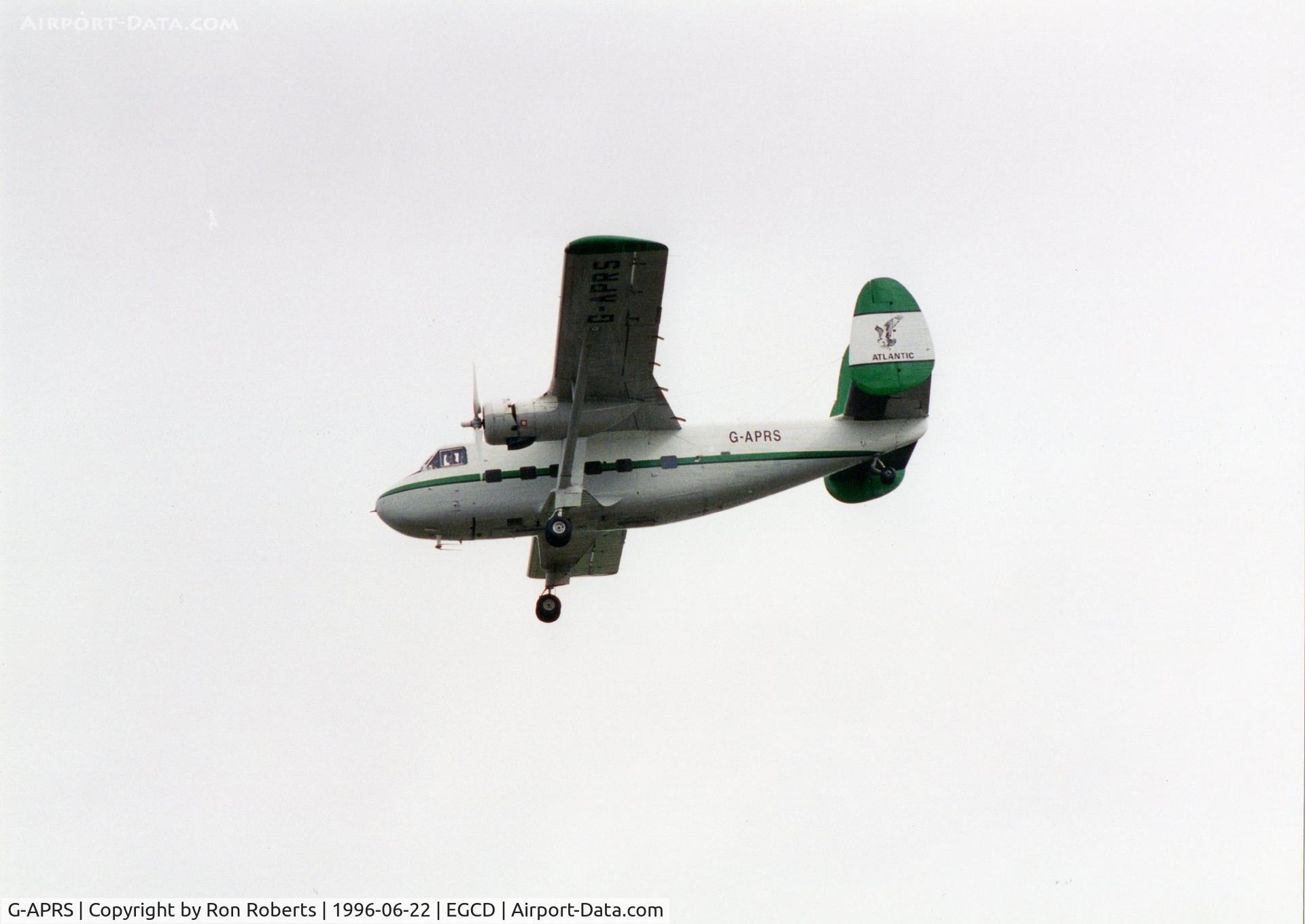 G-APRS, 1959 Scottish Aviation Twin Pioneer CC.2 C/N 561, Woodford Airshow