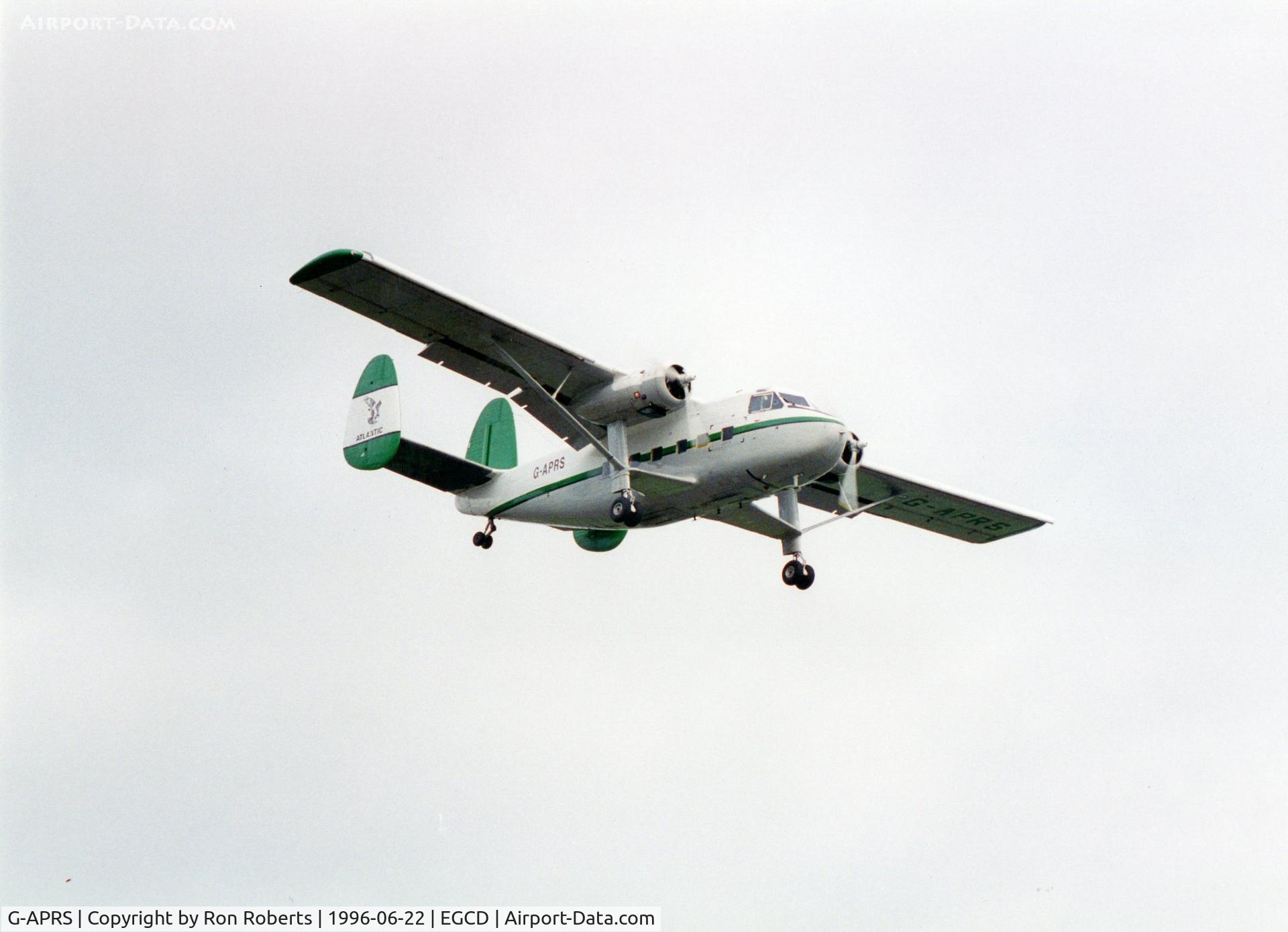 G-APRS, 1959 Scottish Aviation Twin Pioneer CC.2 C/N 561, Woodford Airshow