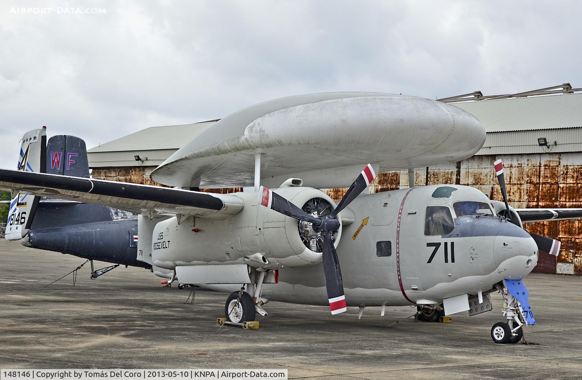 148146, Grumman E-1B Tracer (G-117) C/N 64, Grumman E-1B Tracer BuNo 148146 (C/N 64)

National Naval Aviation Museum
TDelCoro
May 10, 2013