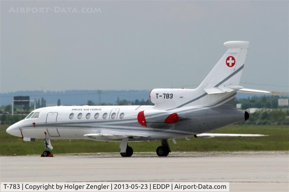 T-783, Dassault Falcon 50 C/N 67, Visitor on GAT and of 150th anniversary of Germanys Social Democratic Party in Leipzig.