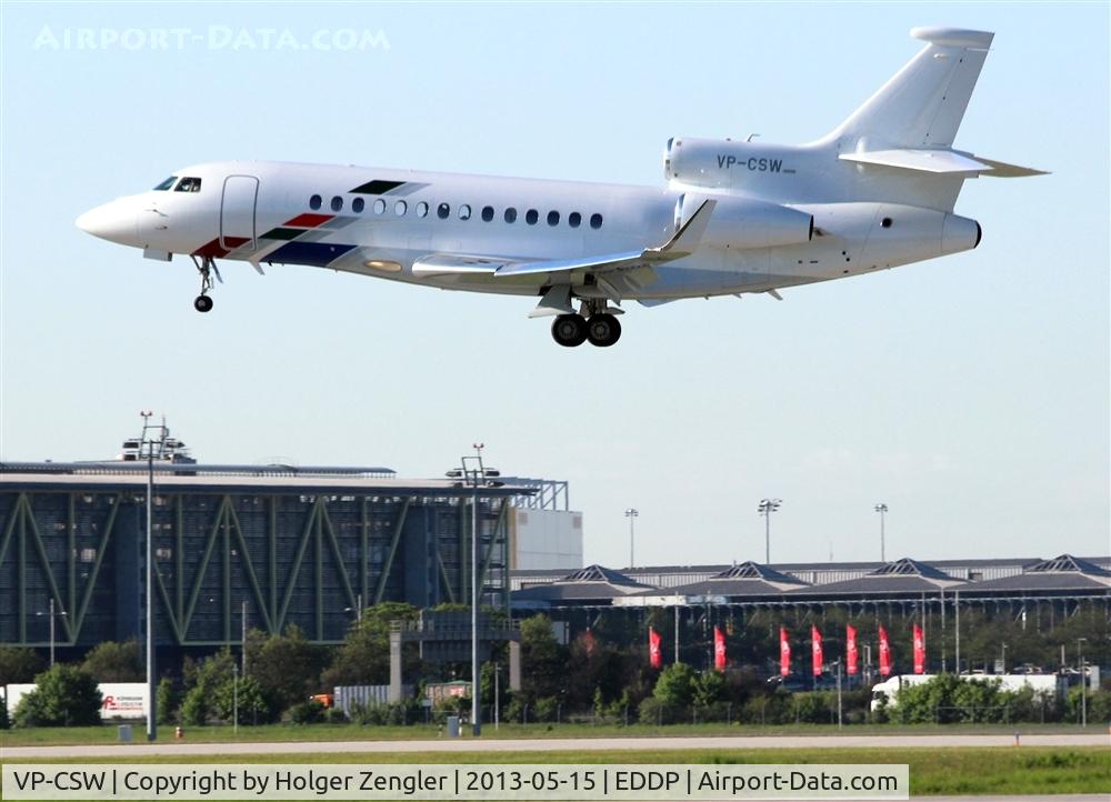 VP-CSW, 2011 Dassault Falcon 7X C/N 143, Coming from STR with some guys for PORSCHE factory Leipzig on board......