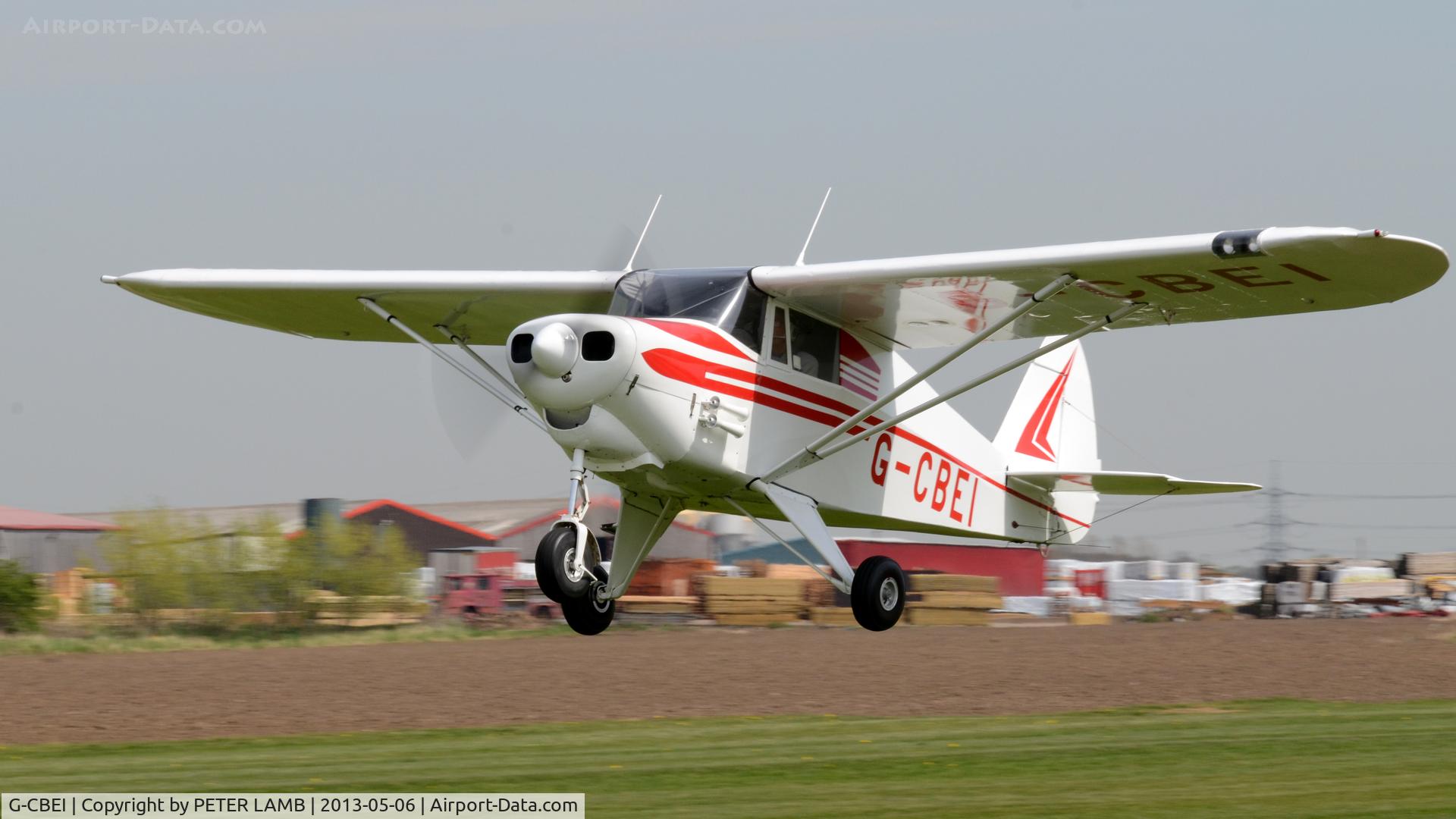 G-CBEI, 1961 Piper PA-22-108 Colt Colt C/N 22-9136, Photo taken at Breighton E.Yorks.