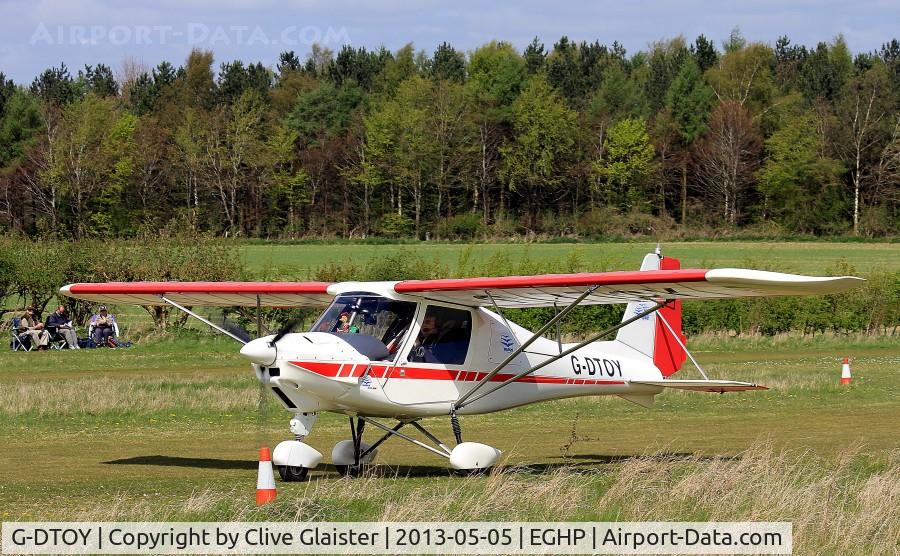 G-DTOY, 2003 Comco Ikarus C42 FB100 C/N 0309-6570, Originally and currently in private hands in October 2003
