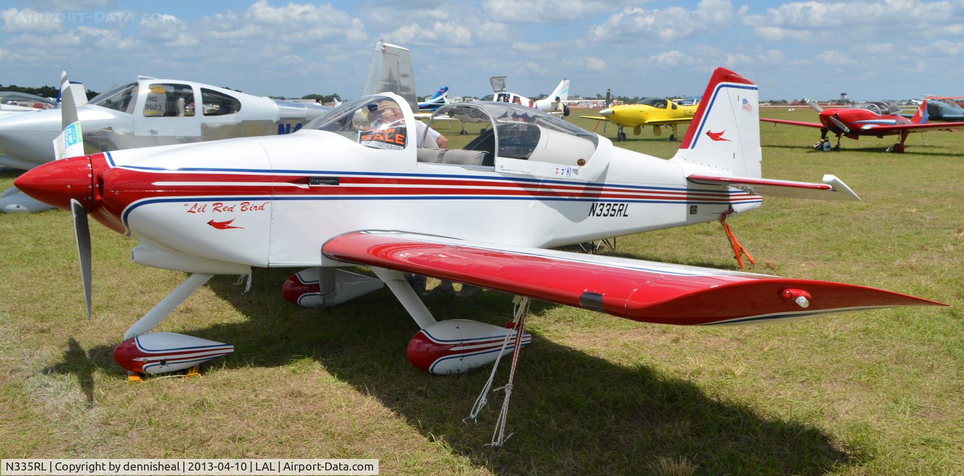 N335RL, 2002 Vans RV-6A C/N 23254, 2002 DUPUIS REAL RV-6A AT SUN N FUN