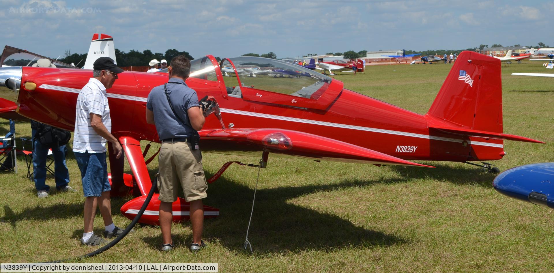 N3839Y, Team Rocket F1 Rocket C/N 073, SHILT JERRY C F-1 ROCKET AT SUN N FUN
