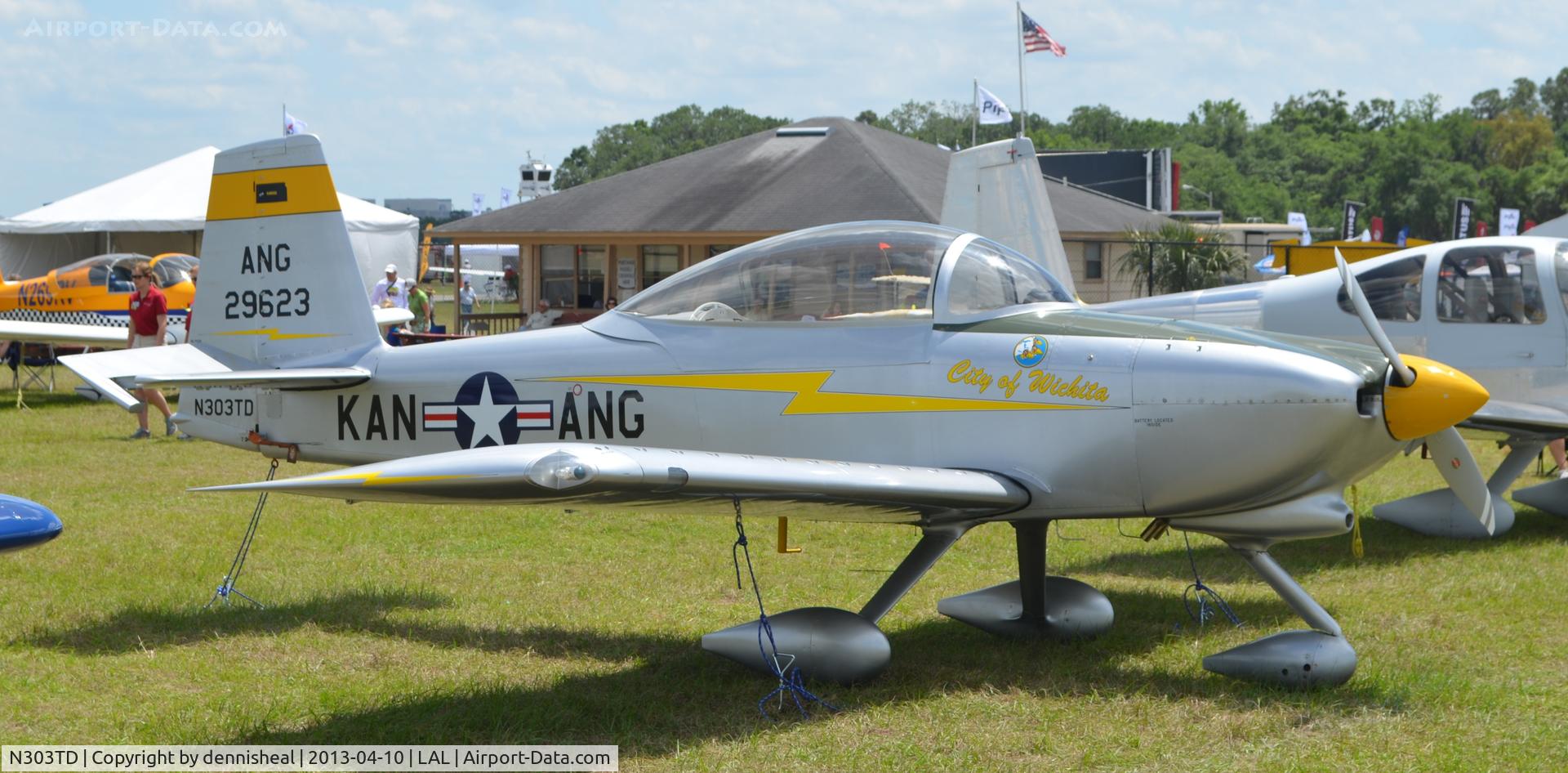 N303TD, 2003 Vans RV-8A C/N 81763, 2003 DUKE TERRY A VANS RV-8A AT SUN N FUN
