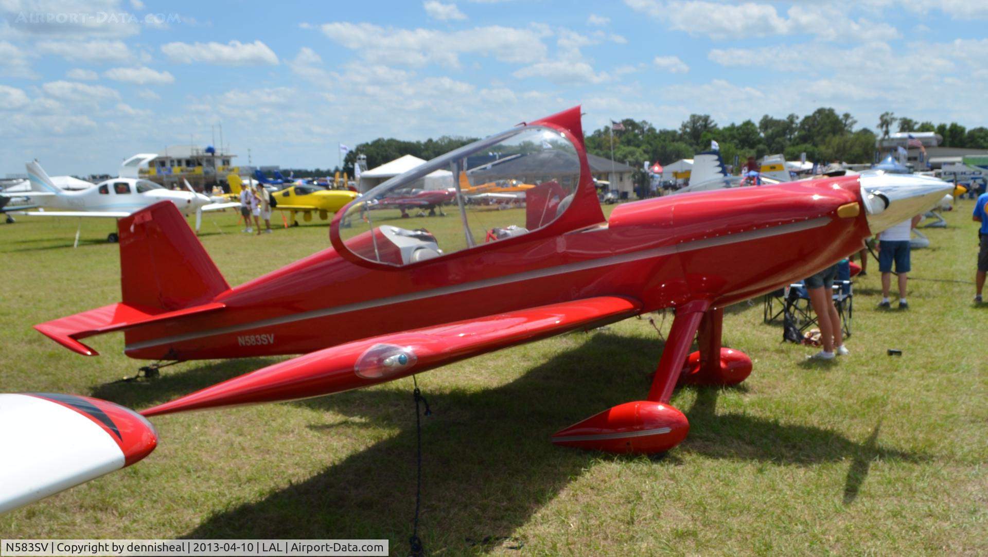 N583SV, 2005 Harmon Rocket II C/N 372, 2005 DANIEL SHANNON DANIEL HRMN ROCKETII AT SUN N FUN