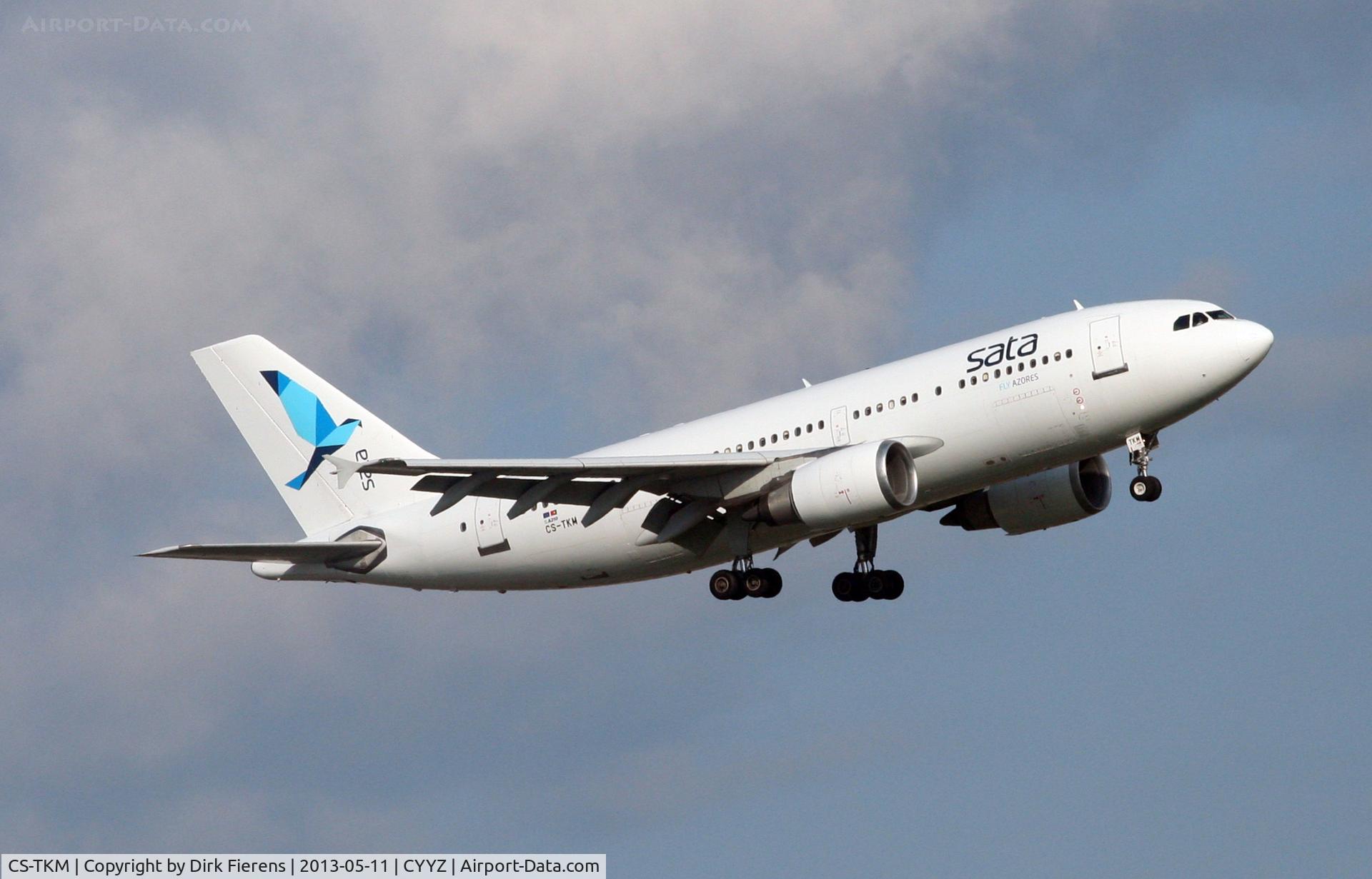 CS-TKM, 1992 Airbus A310-304 C/N 661, Approaching Toronto Airport in early evening