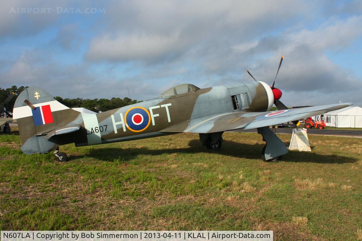 N607LA, Hawker Tempest II C/N LA607, Sun N Fun 2013 - Lakeland, FL