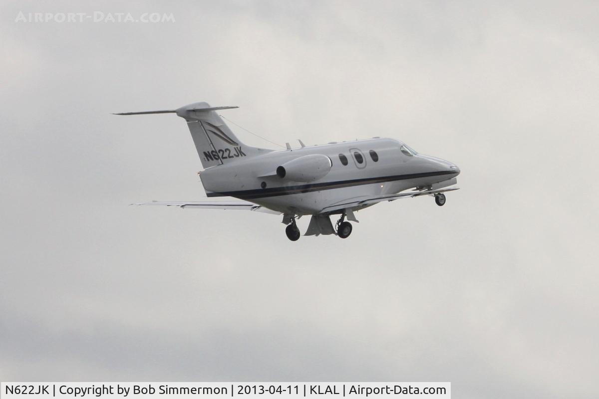 N622JK, 2003 Raytheon 390 Premier 1 C/N RB-59, Departing Lakeland, FL during Sun N Fun 2013