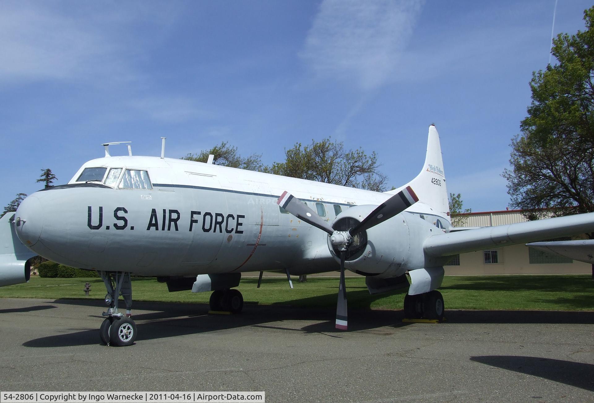 54-2806, 1954 Convair C-131D Samaritan C/N 201, Convair C-131D Samaritan at the Travis Air Museum, Travis AFB Fairfield CA