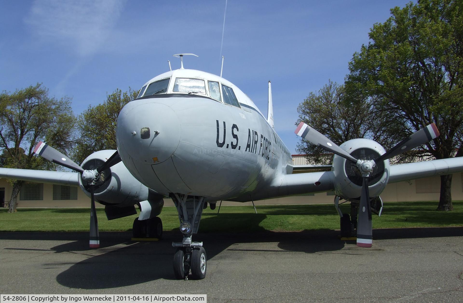 54-2806, 1954 Convair C-131D Samaritan C/N 201, Convair C-131D Samaritan at the Travis Air Museum, Travis AFB Fairfield CA