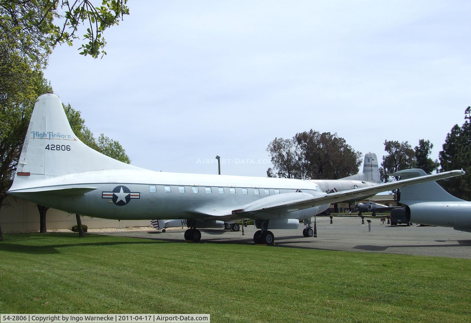 54-2806, 1954 Convair C-131D Samaritan C/N 201, Convair C-131D Samaritan at the Travis Air Museum, Travis AFB Fairfield CA