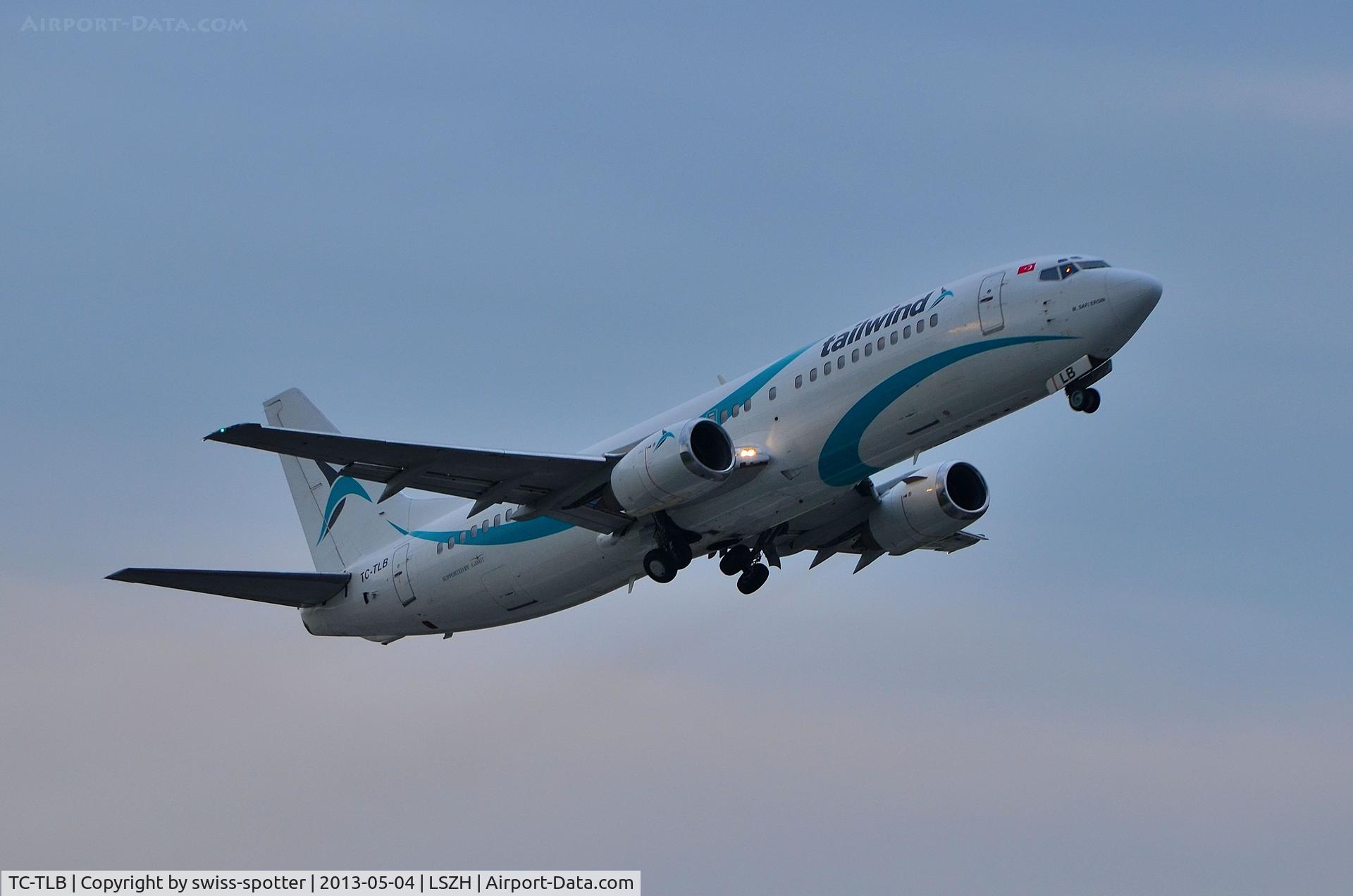 TC-TLB, 1993 Boeing 737-4Q8 C/N 25108, Tailwind Airlines