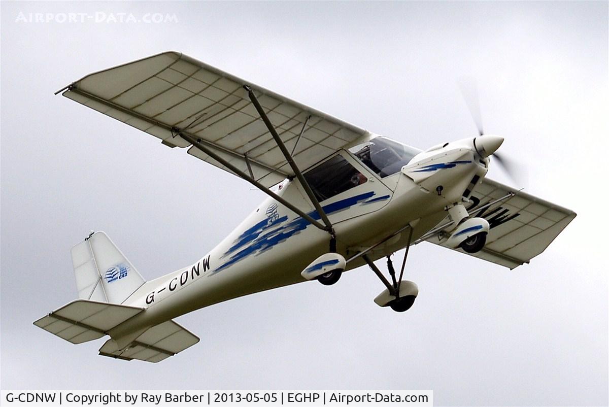 G-CDNW, 2006 Comco Ikarus C42 FB UK C/N PFA 322-14426, Comco Ikarus C-42 Cyclone FB UK [PFA 322-14426] Popham~G 05/05/2013