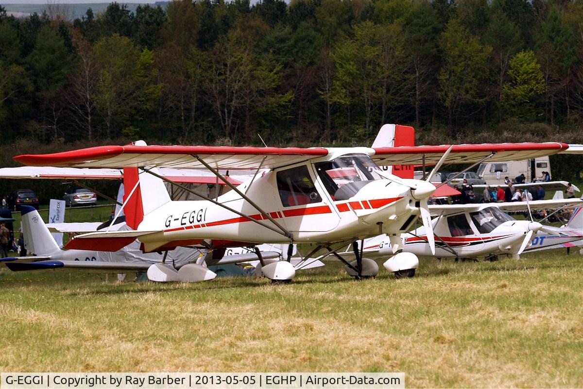 G-EGGI, 2002 Comco Ikarus C42 FB UK C/N PFA 322-13872, Comco Ikarus C-42 Cyclone FB UK [PFA 322-13872] Popham~G 05/05/2013