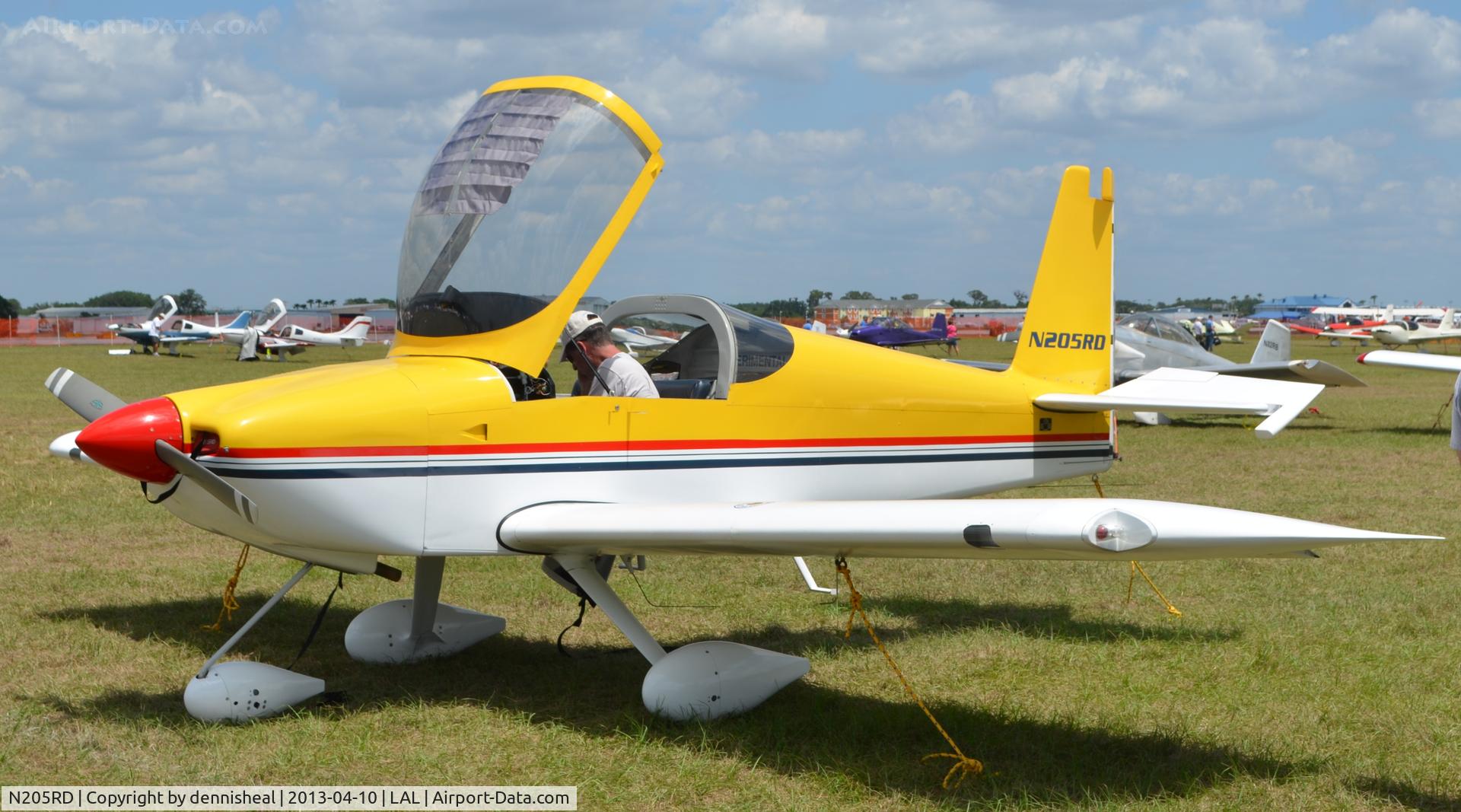 N205RD, 2004 Vans RV-7A C/N 71251, 2004 DRAIN RON E VANS RV-7A AT SUN N FUN