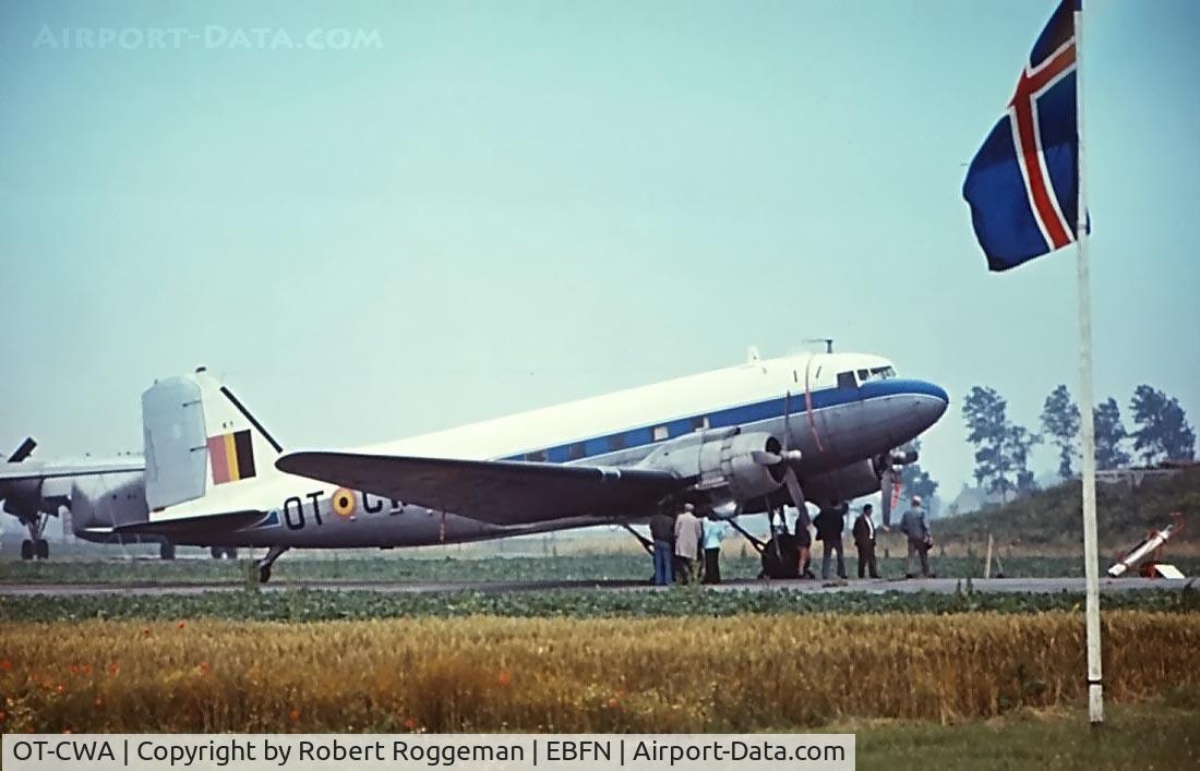 OT-CWA, 1944 Douglas Douglas C-47B-10-DK Skytrain C/N 26501/15056, Early 1970'sOT CWA.43-49240.